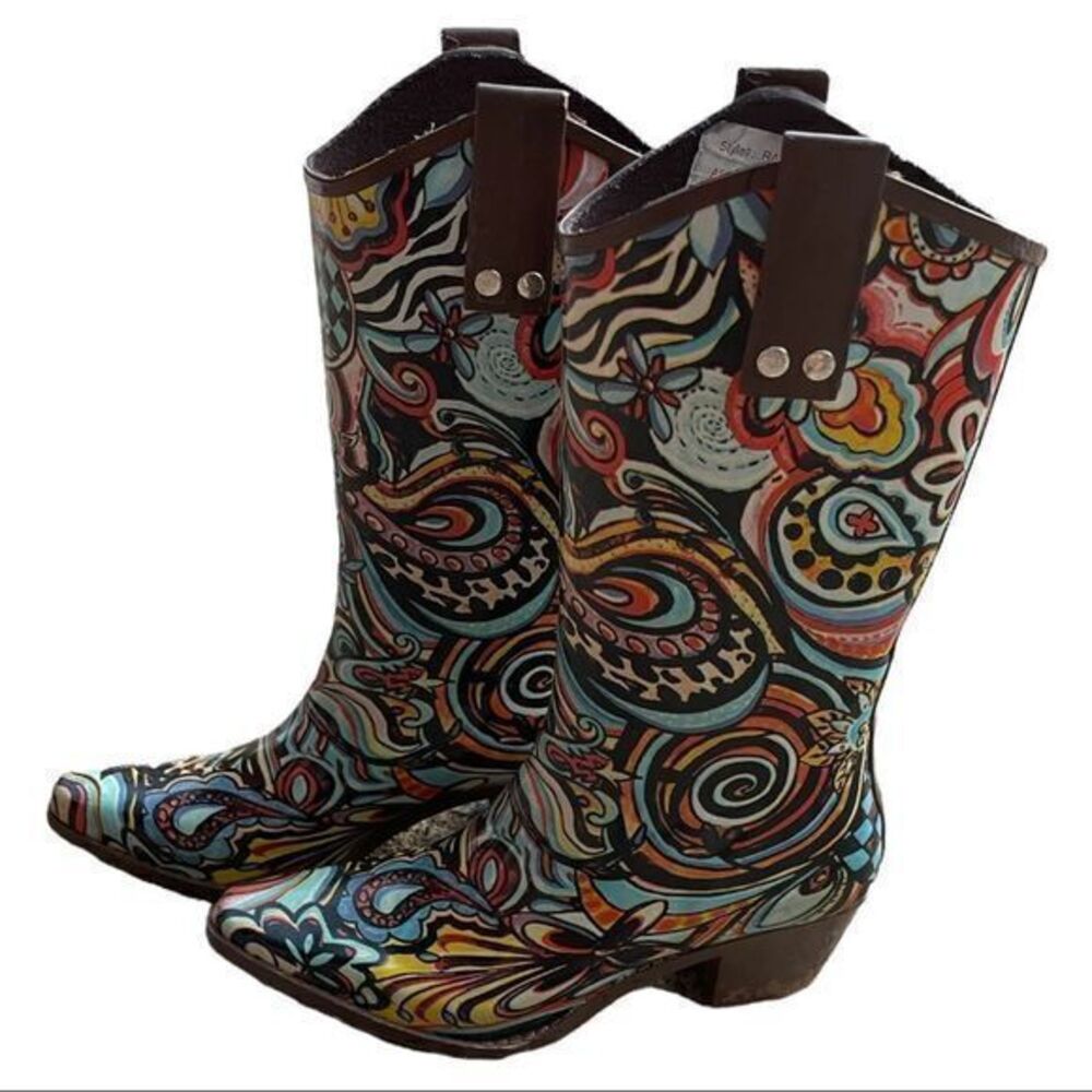 Rain Bops by Beehive Women's‎ Rain & Snow Boots Multicolor Size 6